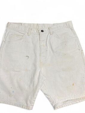 Wrangler White/Off-White Jean Shorts